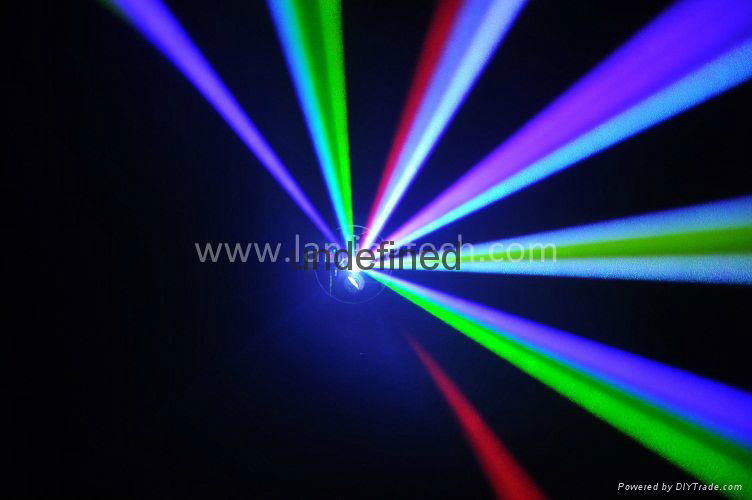 L4D1WRGB 1W RGB 10kpss 4-in-1 3D ILDA Animation Laser Light 5