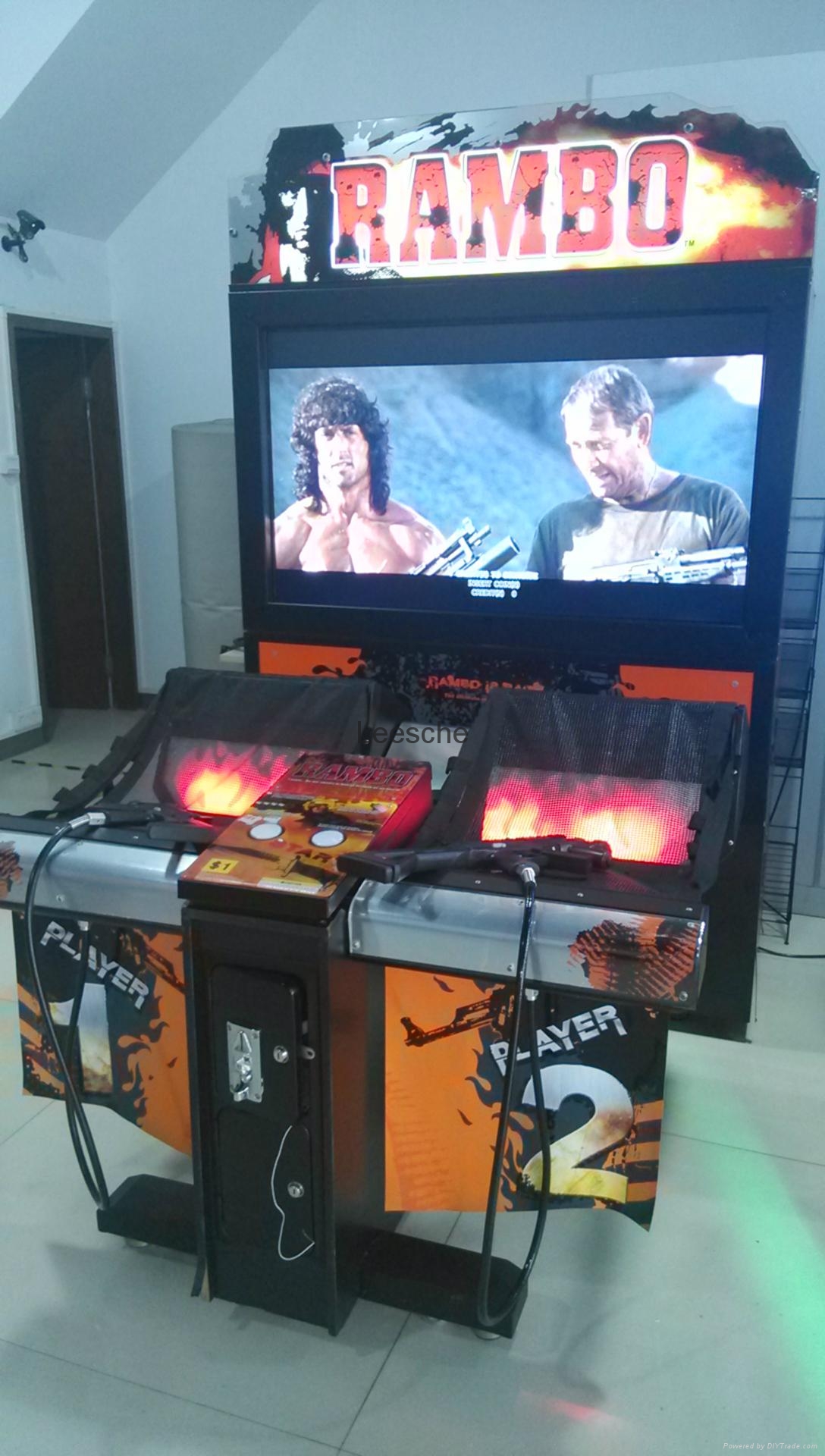 55寸LCD 史泰龍 槍戰模擬遊戲機（雙人） 4