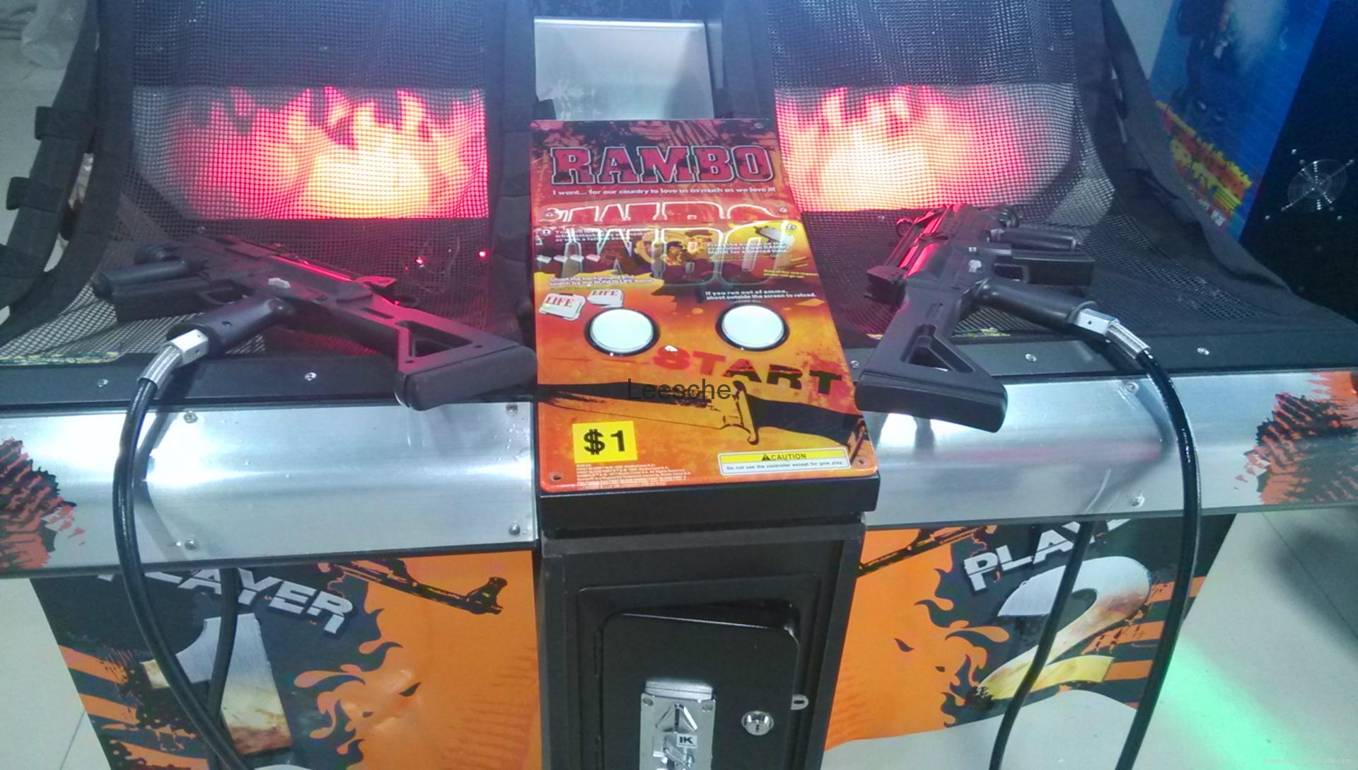 55寸LCD 史泰龍 槍戰模擬遊戲機（雙人） 5