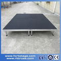 No-Slip Industrial Surface Portable Stage Use for Christmas Event