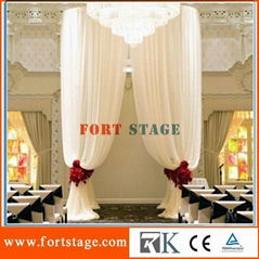 Adjustable pipe and drape for wedding decoration