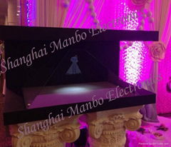 270 Degrees 3D Hologram Display Show case