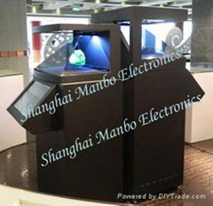 270 Degrees 3D Holographic Display Show case