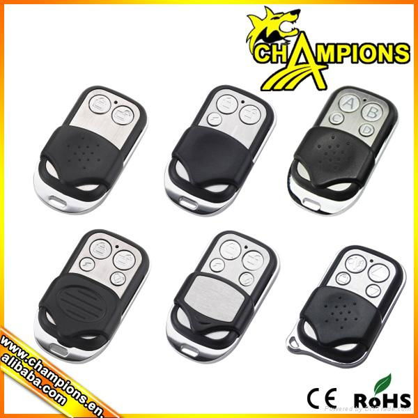 4 buttons universal remote controls for car 433mhz remote control 