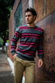 Bemme stripe nice sweaters for men 2