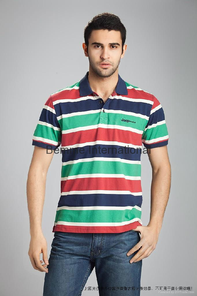 High quality short sleeve polo t shirt for men