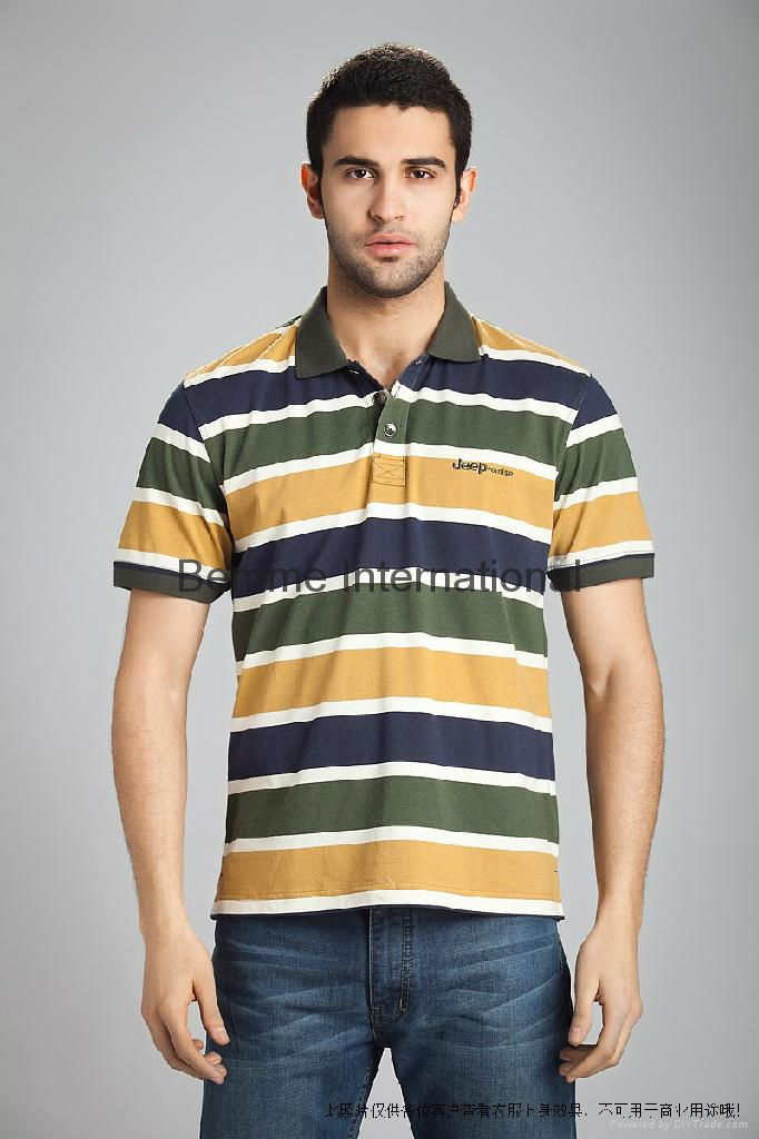 High quality short sleeve polo t shirt for men 2