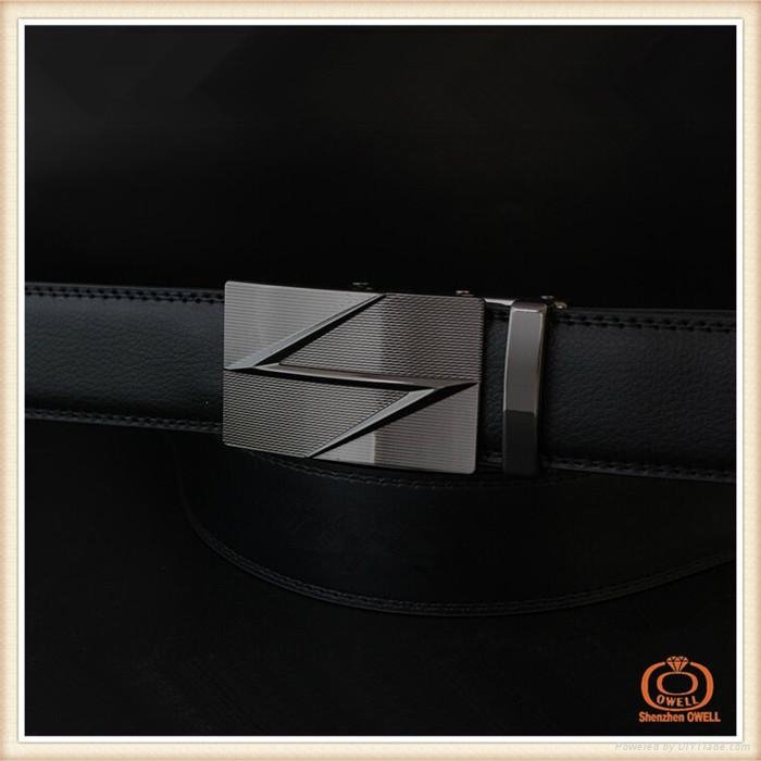 Mens Stylish Belt Leather Cowhide Belts With Variety Buckles 2