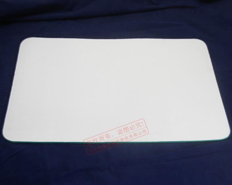 Rectangular soft mousepads white 2