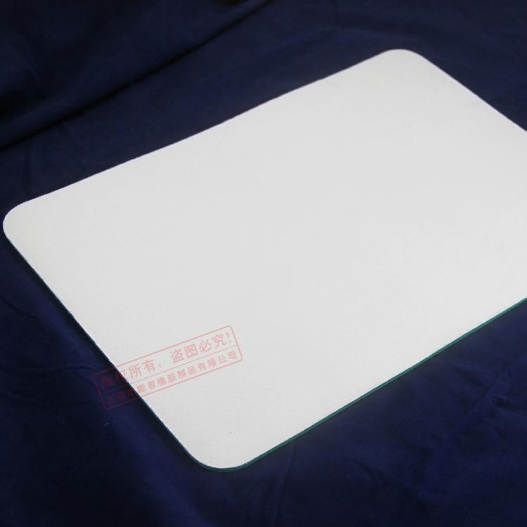 Rectangular soft mousepads white 4