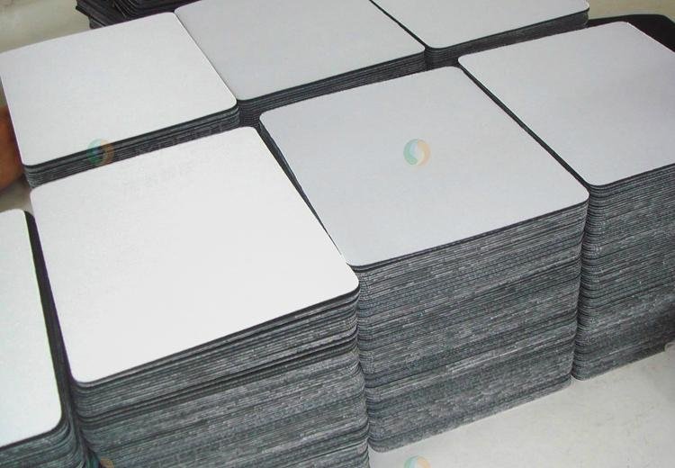 Plain cloth mouse pads assorted colours 3
