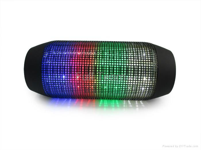 Fashionable Music Pulse 360 Degree Colorful Lighting Wireless Bluetooth Speaker 2