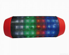 China Factory Wireless LED Speaker LED Light Speaker
