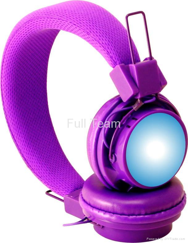 Factory Directly Headphone Style Earphone with Bluetooth 4
