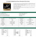 Networking thermostat of fan coil unit