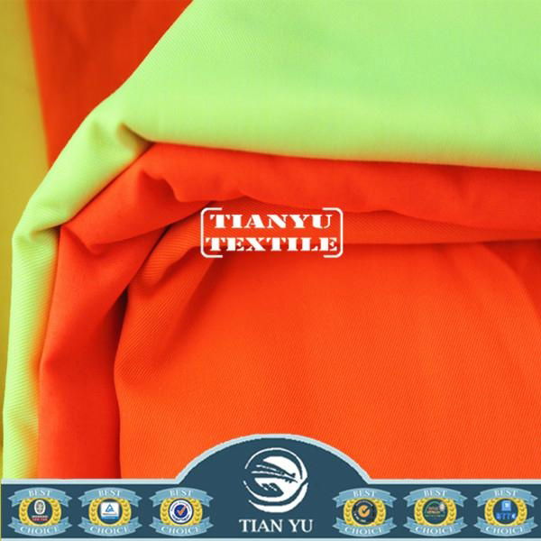 Polyester Cotton Fluorescent Hi Vis Work Shirt Fabric 4