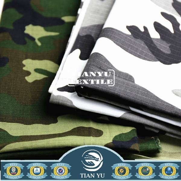 Cotton Ripstop Fabric for Military Uniform 2