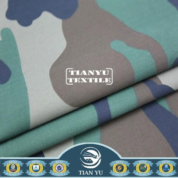 T/C 65/35 Printed Camouflage Fabric for Military Uniform 3