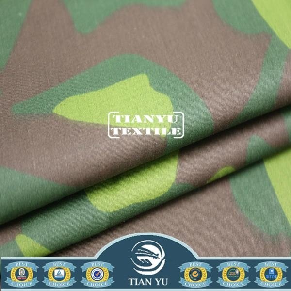 T/C 65/35 Printed Camouflage Fabric for Military Uniform 4