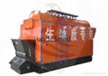 Rice husk and Wood Biomass Boiler