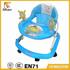 PP plastic cheap baby walker