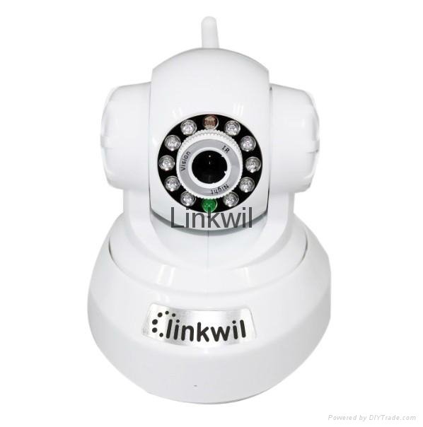1.0MP HD IP Camera, Supports Onvif, SD Card, Remote, WPS, PT control, Two-way 2