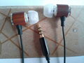 EP318M wooden shell earphone