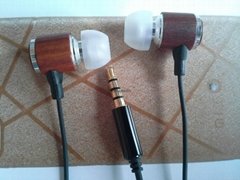 EP318M wooden shell earphone