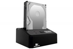 USB 3.0 Single-Bay 2.5”/3.5” SATA HDD & SSD Docking Station