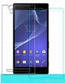 9H 0.33mm Anti- scratch screen protector For Sony Xperia T2 Tempered Glass scree 1