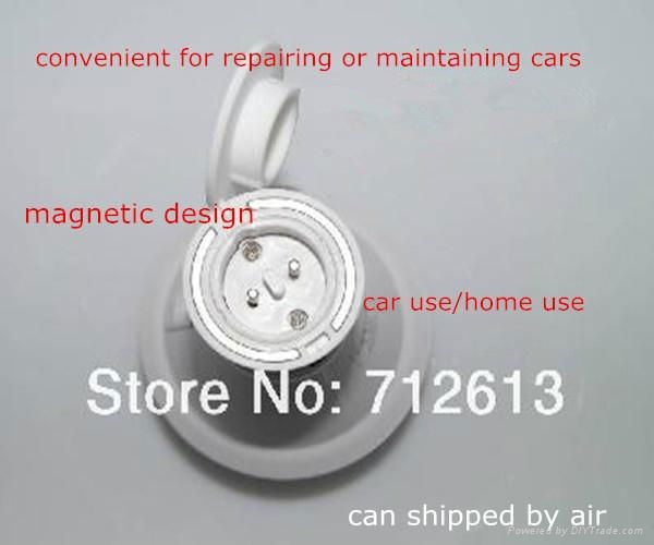 rechargeable creative magnetic adjustable led bulb Emergency light 4