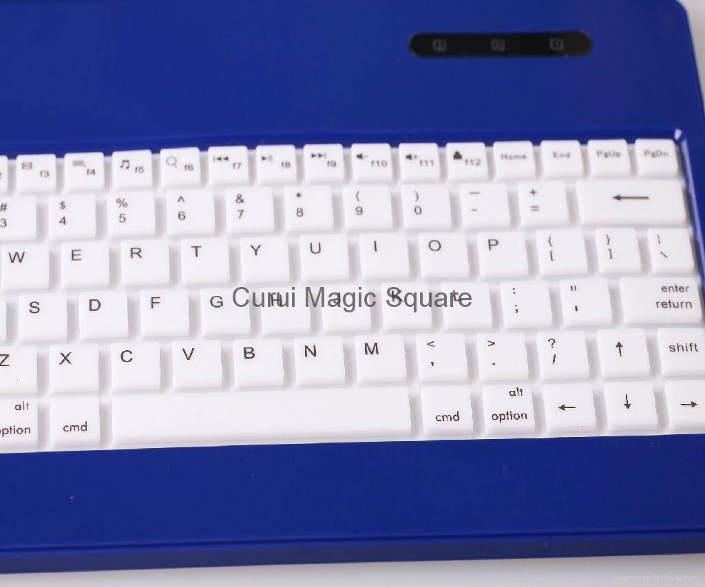2014 New Free Shipping Bluetooth PU Leather Stand Case Cover KeyboardFor 8 inch  4
