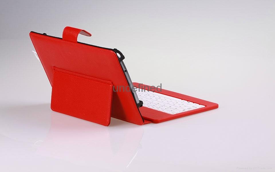 Micro USB PU Leather Stand Case Cover Keyboard For 8 inch  Universal Tablet PC