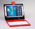 Micro USB PU Leather Stand Case Cover Keyboard For 8 inch  Universal Tablet PC 2