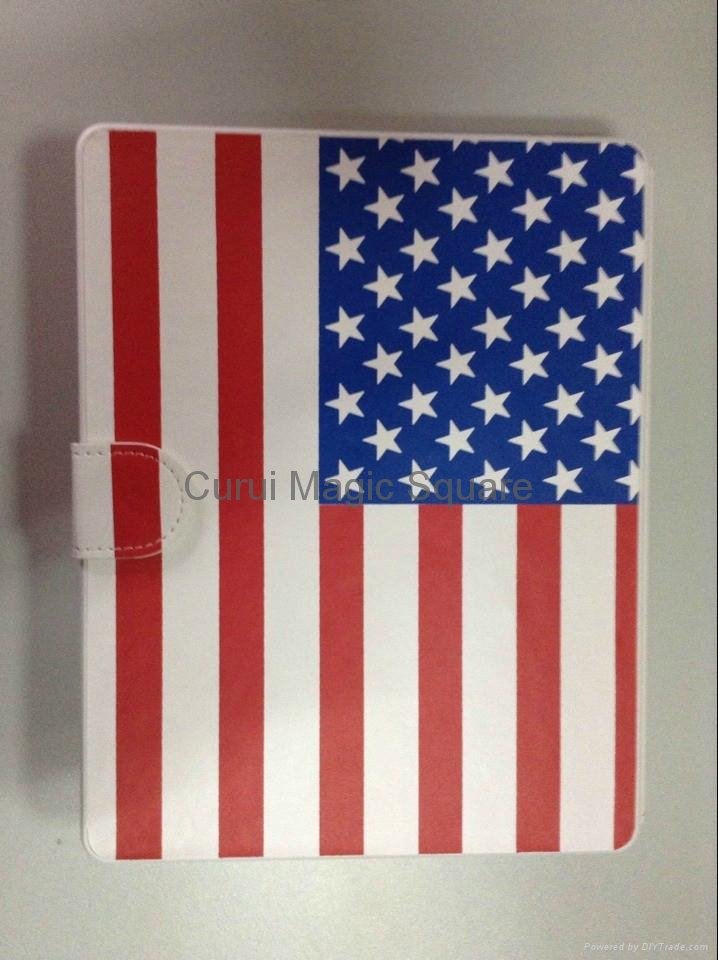 Flag series PU Micro USB Keyboard Leather  Case Cover  for 7 inch Tablet PC 5