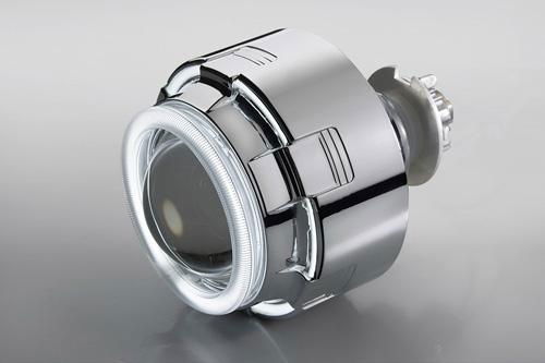 3.0inch hid bi-xenon projector lens light with double angel eyes(12C)