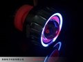 2.5inch  motorcycle bi-xenon projector lens light with angel eyes(2.5ABE) 3
