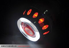 2.5inch motorcycle bi-xenon projector lens light with angel eyes(2.5ABJ)