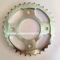 Motorcycle Parts-Motorcycle Rear Sprocket Wave-34t 1