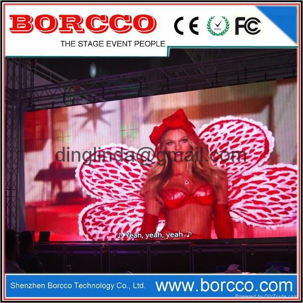 Stage Rental Indoor Led Video Curtain Screen 4