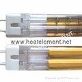 Short Wave Twin Tube Infrared Lamp with Gold Refletor 4