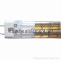 Short Wave Twin Tube Infrared Lamp with Gold Refletor 5