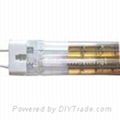 Short Wave Twin Tube Infrared Lamp with Gold Refletor 1