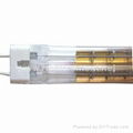 Short Wave Twin Tube Infrared Lamp with Gold Refletor 2