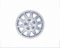 Auto wheel cover mould 1