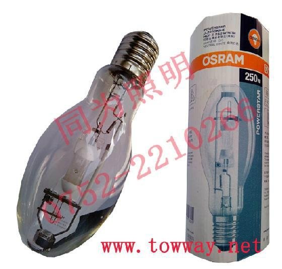 OSRAM金鹵燈HQI-E 250W/N/SI鈧鈉透明