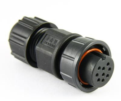 Middle 9 pin circular electrical connector 4