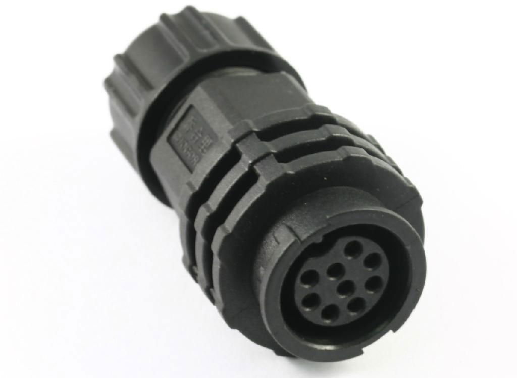 Middle 9 pin circular electrical connector 5