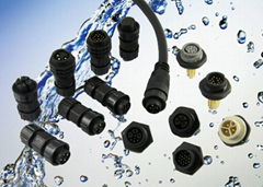 Middle series power waterproof connector