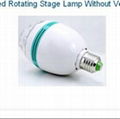 E27 Type Led Rotating Stage Lamp Without Voice-Activated